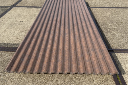 Nieuw golfplaten Corten-Look!