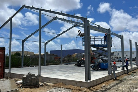 Nieuwe constructie Bonaire