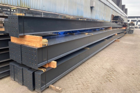 Platdak spanten 22m lang