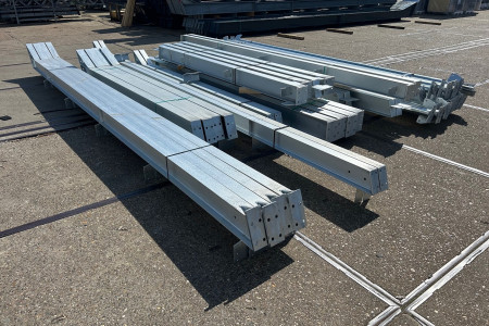 10.00 x 25.00 meter (250m2) kapschuur model