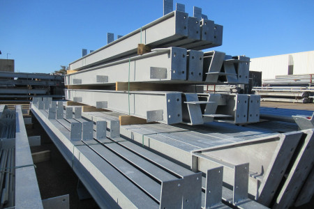 12.00 x 30.00m (360m²) verzinkt