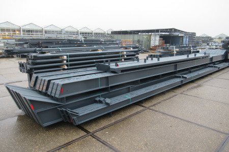 25.00 x 50.00 meter (1250m2) Gepoedercoat