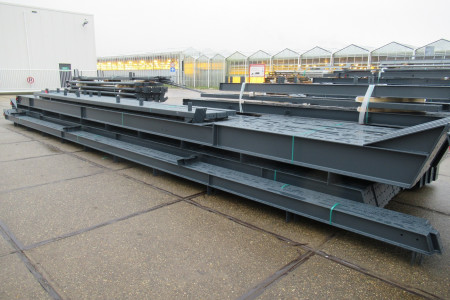 25.00 x 50.00 meter (1250m2) Gepoedercoat
